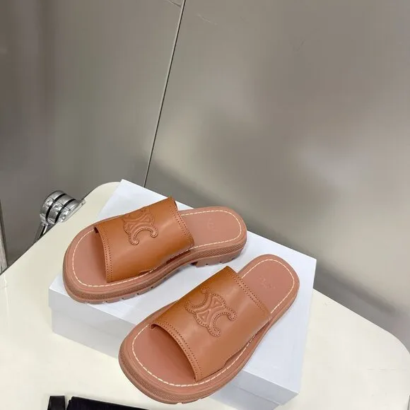 Celine Brown Slide Sandals ❤️❤️❤️