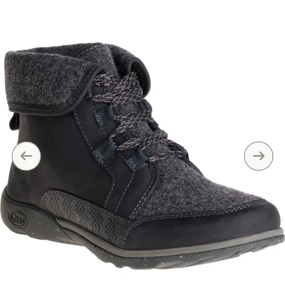 Chaco ‘Barbary’ Women’s Black Ankle Boots- Size 8.5