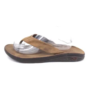 Chaco Brown Leather Playa Sandals Mens 11