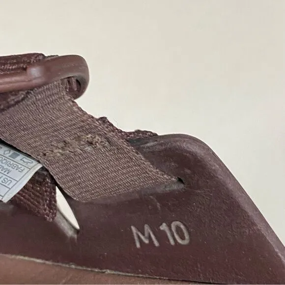 Chaco Men's Chillos Slide Brown Sparrow Sandals Size 10