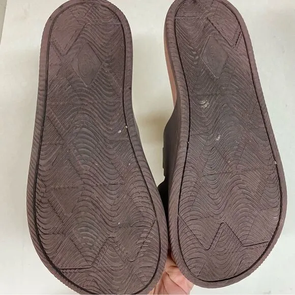 Chaco Men's Chillos Slide Brown Sparrow Sandals Size 10