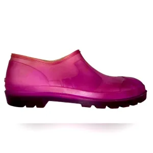 CHANEL RAIN BOOTIES IN PURPLE