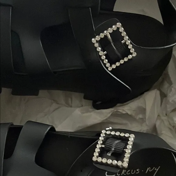 Circus by Sam Edelman Black Sandals