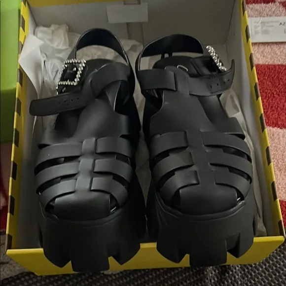 Circus by Sam Edelman Black Sandals