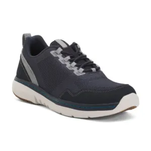 CLARKS Men's Leather Clarks Pro Knit Casual Shoes