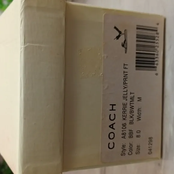 Coach Kerrie Poppy Flip Flops Vintage NIB