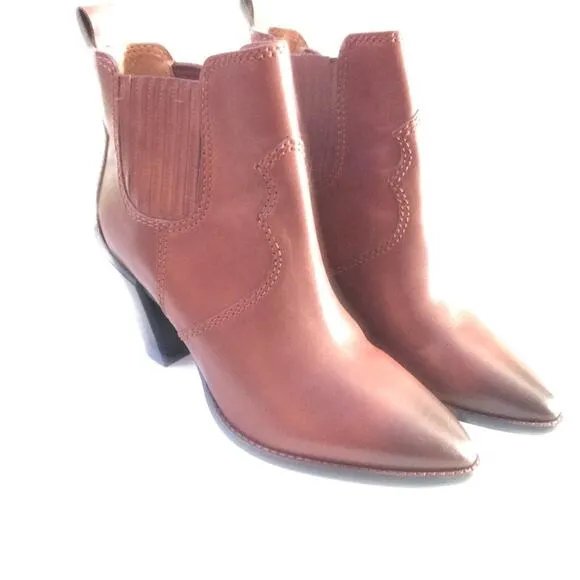Coach Westyn Leather Ankle Boots/Booties
