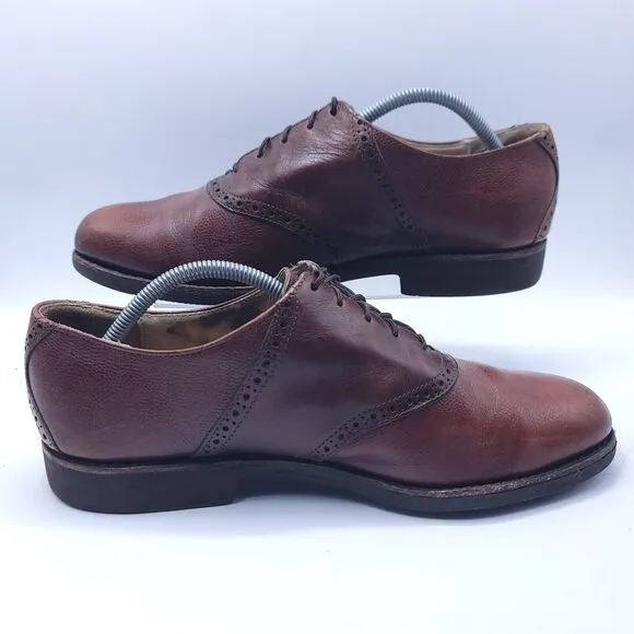 Cole Haan Casual Leather Lace Up Oxford Shoe Mens Size 11 205439 Brown