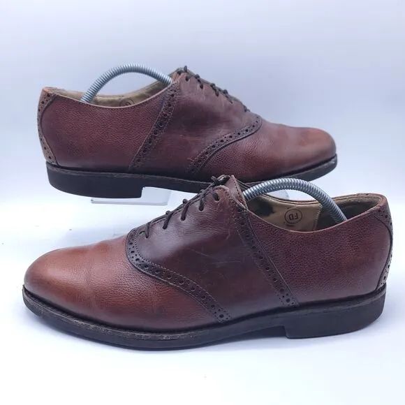 Cole Haan Casual Leather Lace Up Oxford Shoe Mens Size 11 205439 Brown