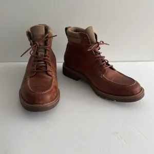 Cole Haan Grantland Lace Up Dress Waterproof Winter Boots Outdoor Ankle