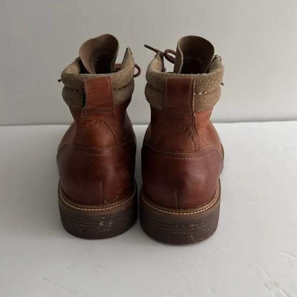 Cole Haan Grantland Lace Up Dress Waterproof Winter Boots Outdoor Ankle