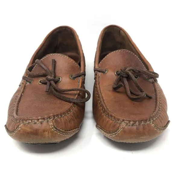 Cole Haan Gunnison Driving Loafer Mens Size 8 Leather Handstitched Moccasin