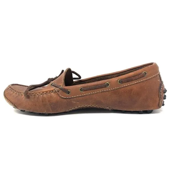 Cole Haan Gunnison Driving Loafer Mens Size 8 Leather Handstitched Moccasin