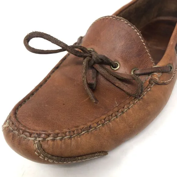 Cole Haan Gunnison Driving Loafer Mens Size 8 Leather Handstitched Moccasin