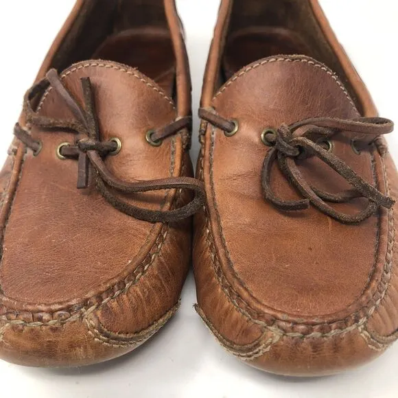 Cole Haan Gunnison Driving Loafer Mens Size 8 Leather Handstitched Moccasin