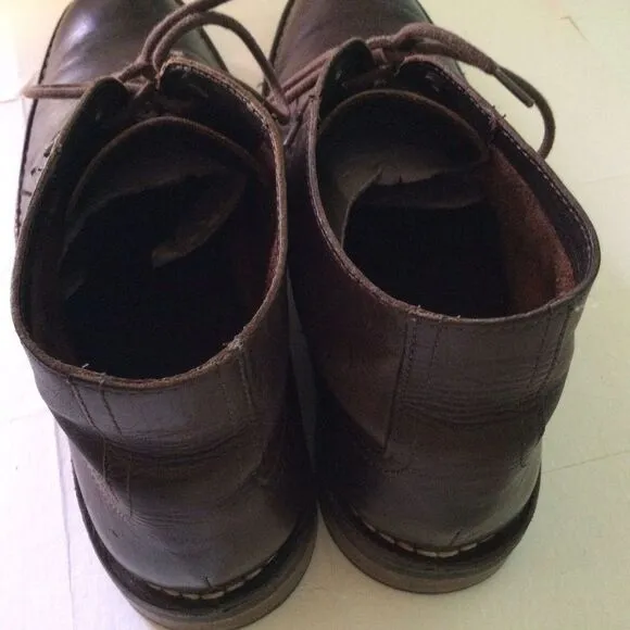 Cole Haan Mens Canton Chukka Ankle Boots C11858 Lace Up Brown 11M Leather