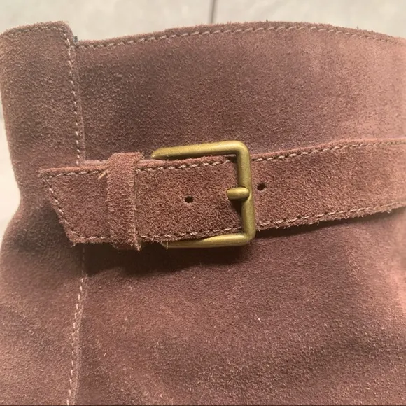 Cole Haan Putnam brown suede ankle boots 11 B