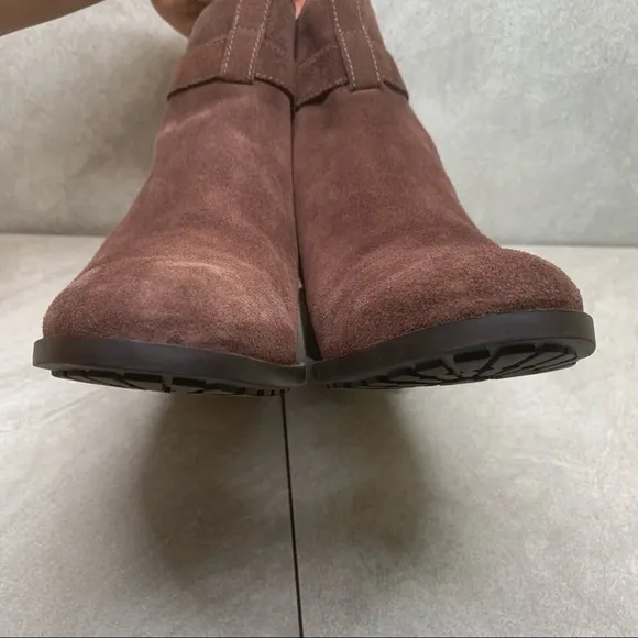 Cole Haan Putnam brown suede ankle boots 11 B