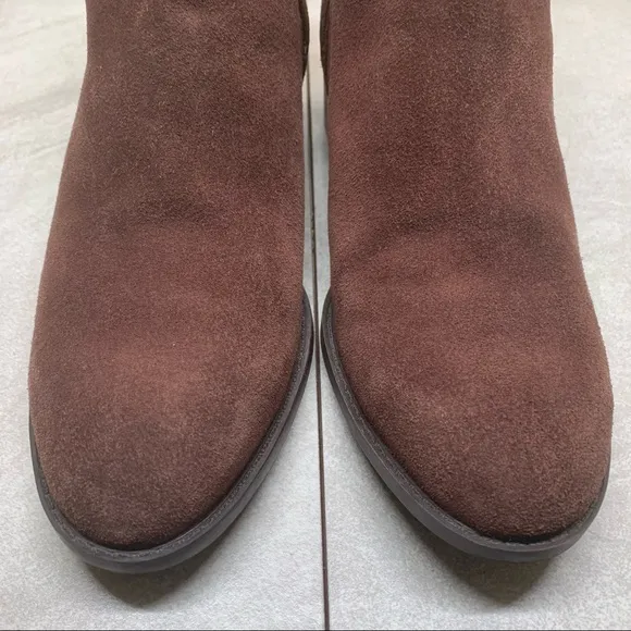 Cole Haan Putnam brown suede ankle boots 11 B