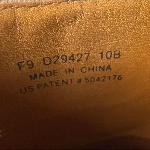 Cole Haan Womens Air Sara Mules Clogs Brown AirNike Wedge Comfort Shoes size 10