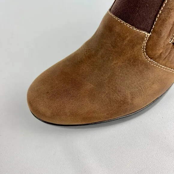 Cole Haan Womens Air Sara Mules Clogs Brown AirNike Wedge Comfort Shoes size 10