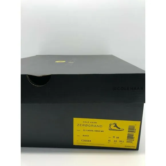 Cole Haan Zerogrand Men's Causal Waterproof Leather Hiker Boots C35594 11M📦