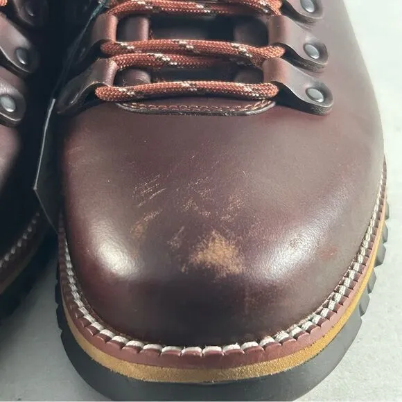Cole Haan Zerogrand Hiker Mens Leather Waterproof Boots Brown Size 10 M