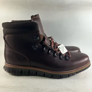 Cole Haan Zerogrand Hiker Mens Leather Waterproof Boots Brown Size 10 M