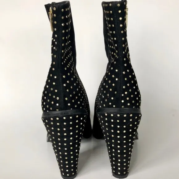 Colin Stuart Studded Ankle Boots
