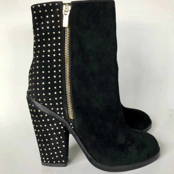 Colin Stuart Studded Ankle Boots