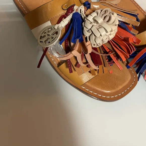 Colorful Tassel Sandals