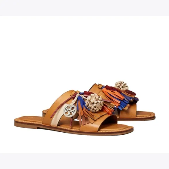Colorful Tassel Sandals