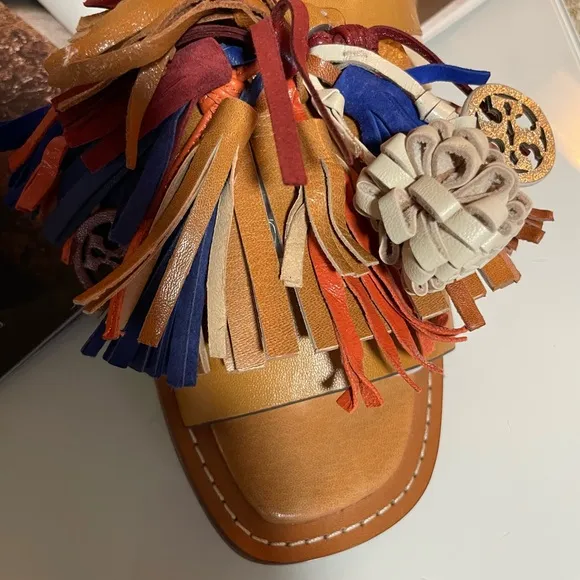 Colorful Tassel Sandals