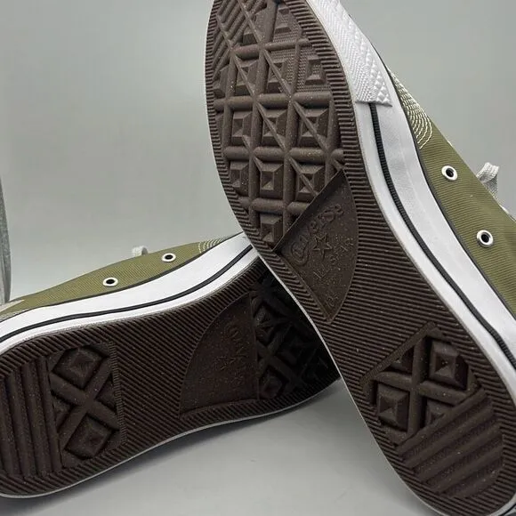 Converse Chuck 70 Multi-Stitch Hi Shoes A07435C Mossy Sloth Green NWB Men 11.5