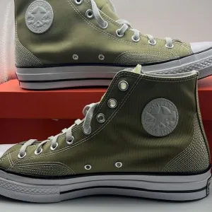 Converse Chuck 70 Multi-Stitch Hi Shoes A07435C Mossy Sloth Green NWB Men 11.5