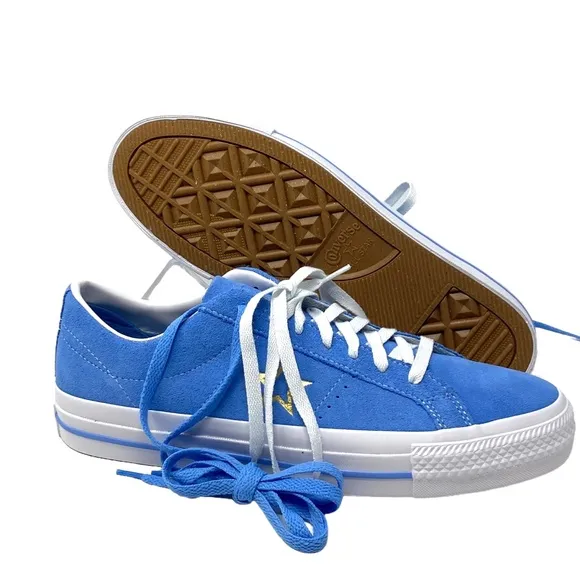 Converse One Star Pro Suede Blue Low Top Shoes Men Size Casual Sneakers A06647C