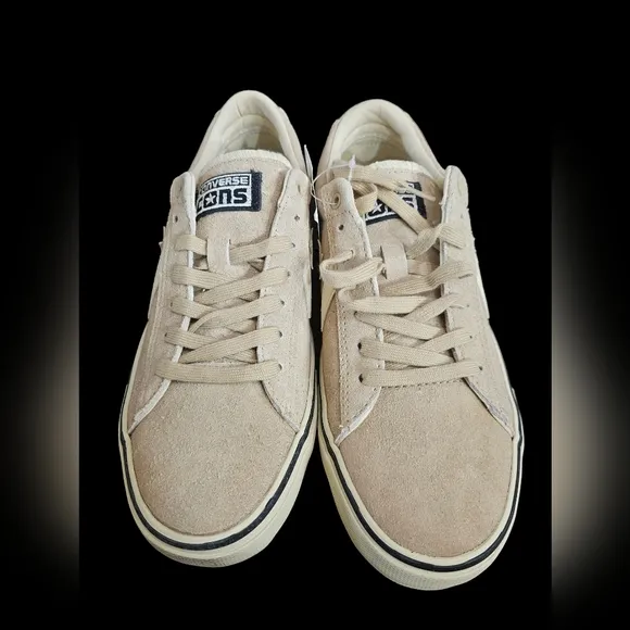 Converse Pro Leather Vulc Low Top Unisex Shoes Suede Hamadan Ivory NIB 9M/10.5W
