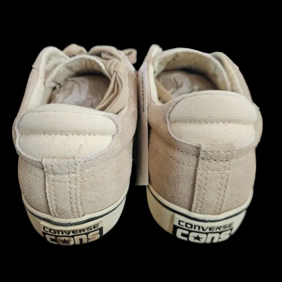Converse Pro Leather Vulc Low Top Unisex Shoes Suede Hamadan Ivory NIB 9M/10.5W