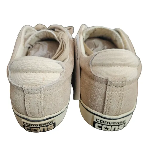 Converse Pro Leather Vulc Low Top Unisex Shoes Suede Hamadan Ivory NIB 9M/10.5W