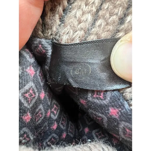 Cougar Brown Mid Ankle Fleece and Sweater Lined Waterproof Boots Size 8