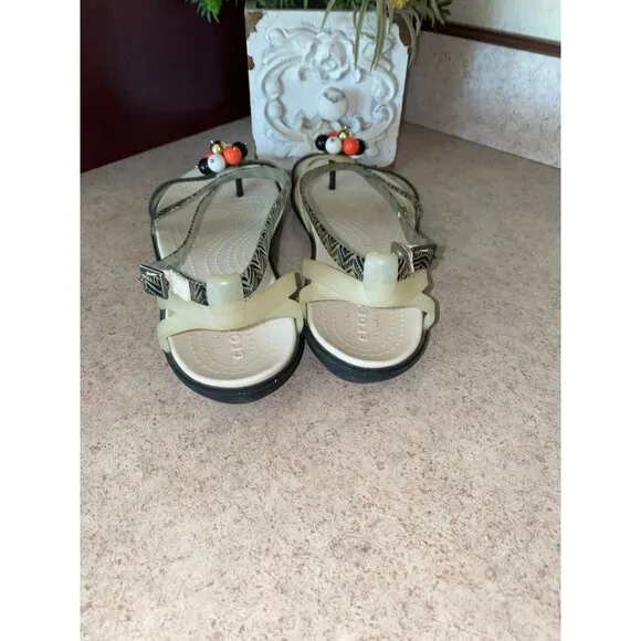 Crocs Drew Barrymore Isabella Gladiator Size 7