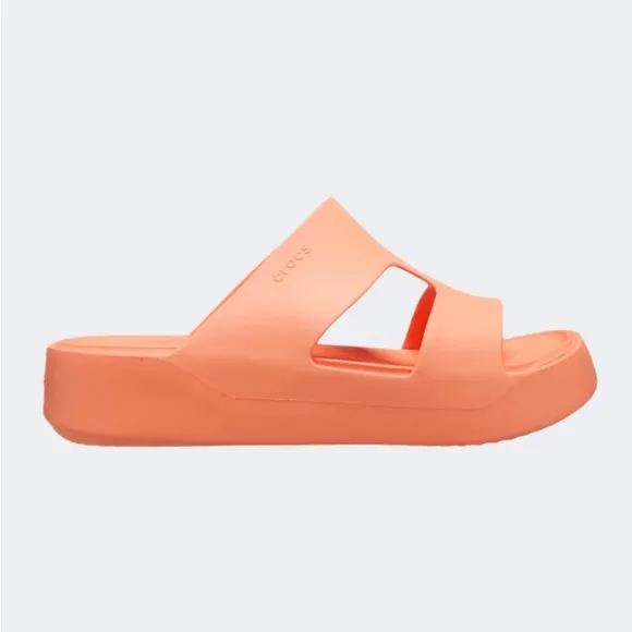Crocs Getaway Platform H Strap Women Lifestyle Sandals Sunkissed