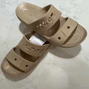Crocs Kids Tan Sandals
