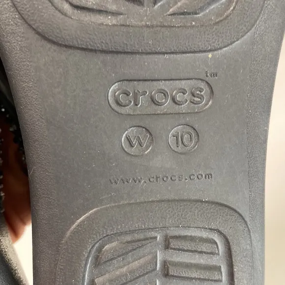 Crocs Monterey Shimmer Wedge Flip Sandals