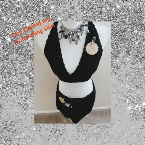Crop top &amp; skirt set