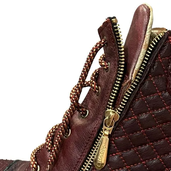 Cuadra Leather Ankle Boots Size 9