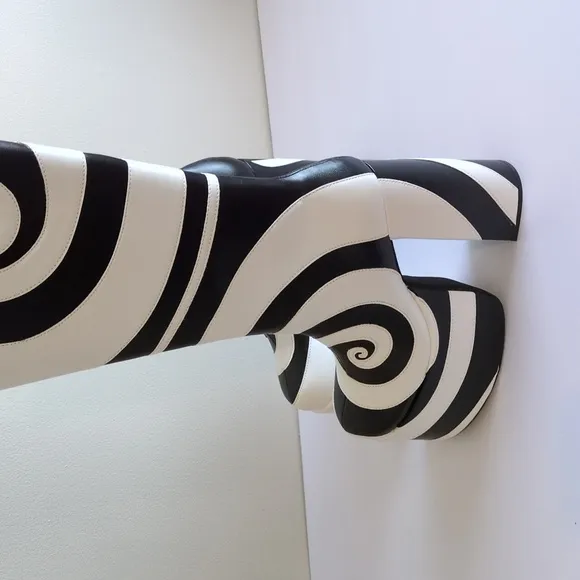 Current Mood Swirl Applique Platform Boots