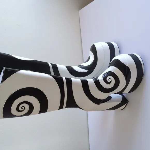 Current Mood Swirl Applique Platform Boots