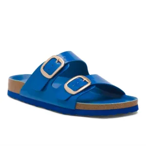CUSHIONAIRE Double Buckle Sandals  BRAND NEW size 8 CUSHIONED FOOTBED lang