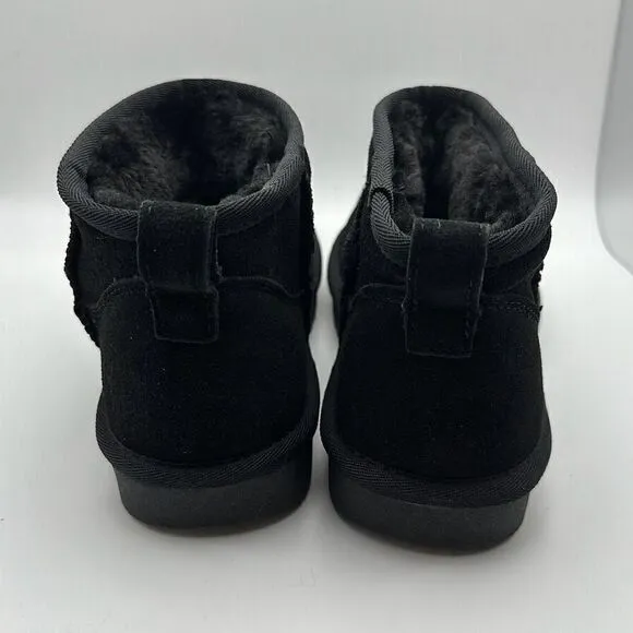 CUSHIONAIRE Women's pull on boot 8 WIDE BLACK